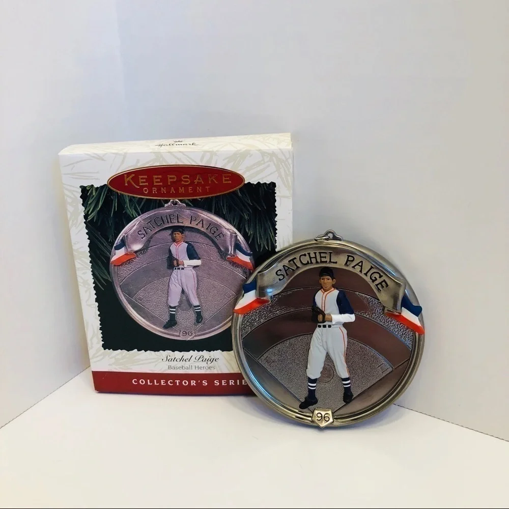 1996 Hallmark Satchel Paige Ornament